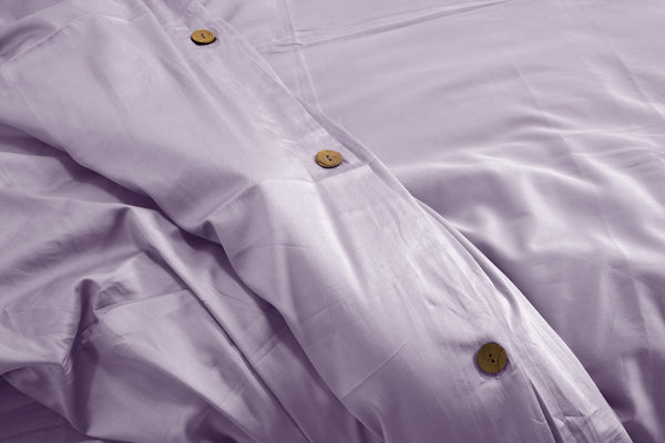 Lavender Organic Cotton Duvet Cover