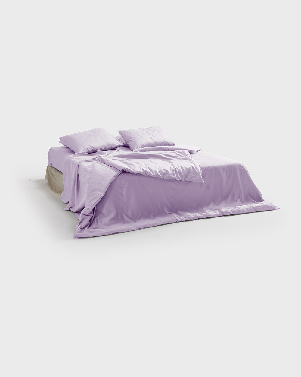 Lavender Organic Cotton Duvet Cover Set (3 pcs)