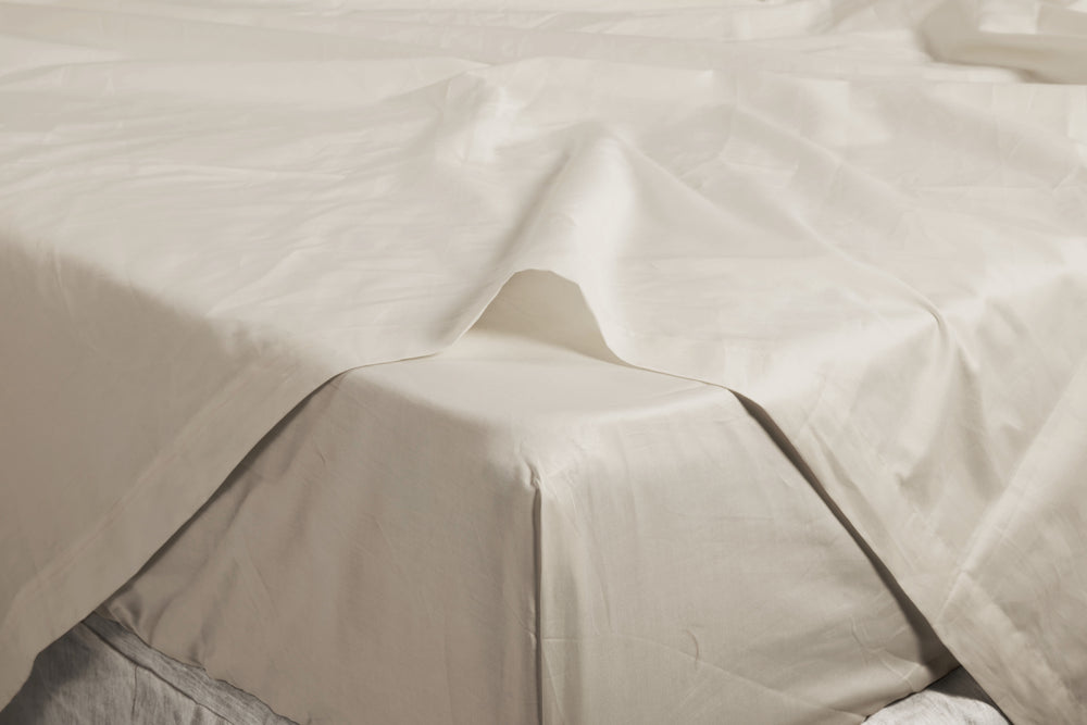 Ivory Organic Cotton Fitted Sheet Set (3 pcs)