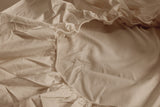 Latte Organic Cotton Fitted Sheet Set (3 pcs)