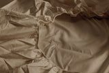 Mocha Organic Cotton Fitted Sheet Set (3 pcs)