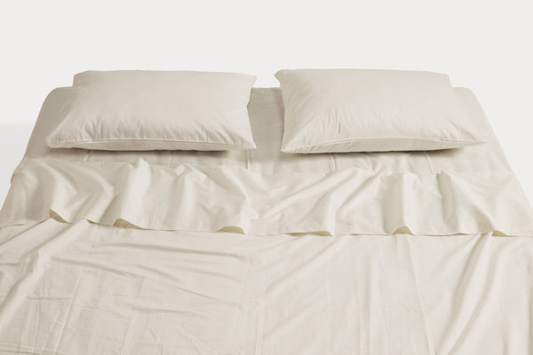 Ivory Organic Cotton Sheet Set (4 pcs)