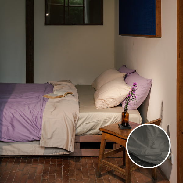 Ash Organic Cotton Bedding Set (4 pcs)