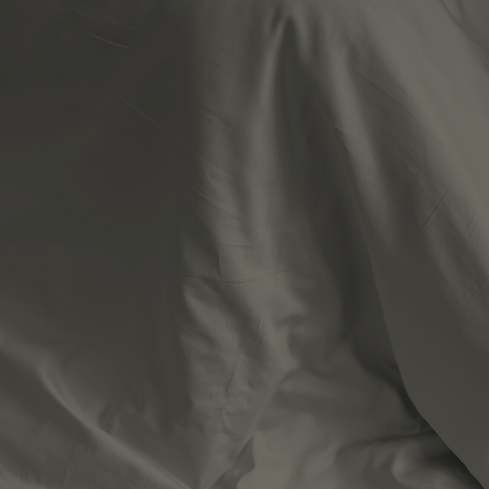Ash Organic Cotton Flat Sheet