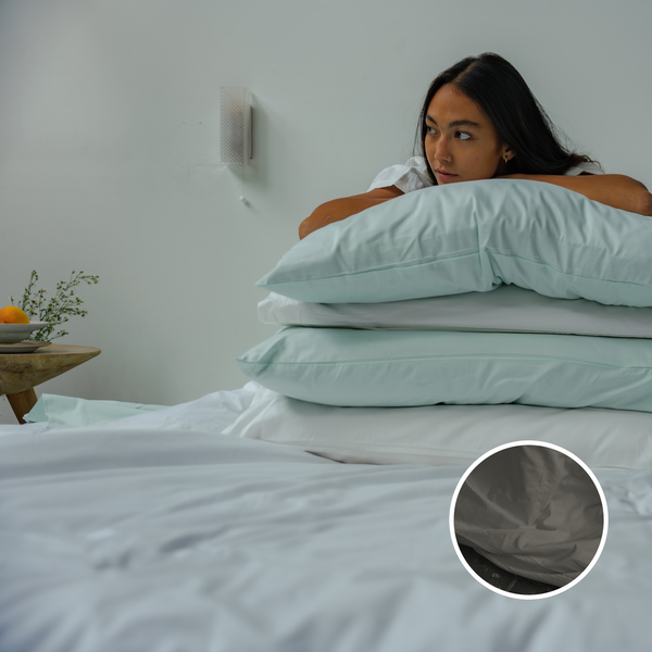 Ash Organic Cotton Pillowcases Set (2 pcs)