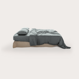 Charcoal Eucalyptus Duvet Cover