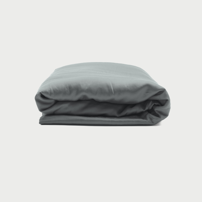 Charcoal Eucalyptus Duvet Cover