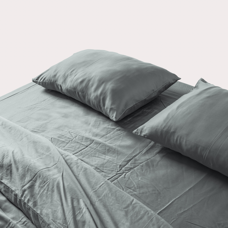 Charcoal Eucalyptus Sheet Set (4 pcs)