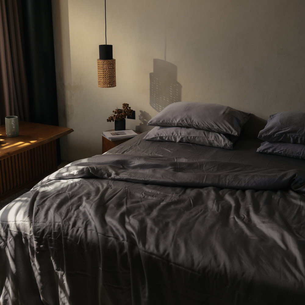 Charcoal Eucalyptus Sheet Set (4 pcs)