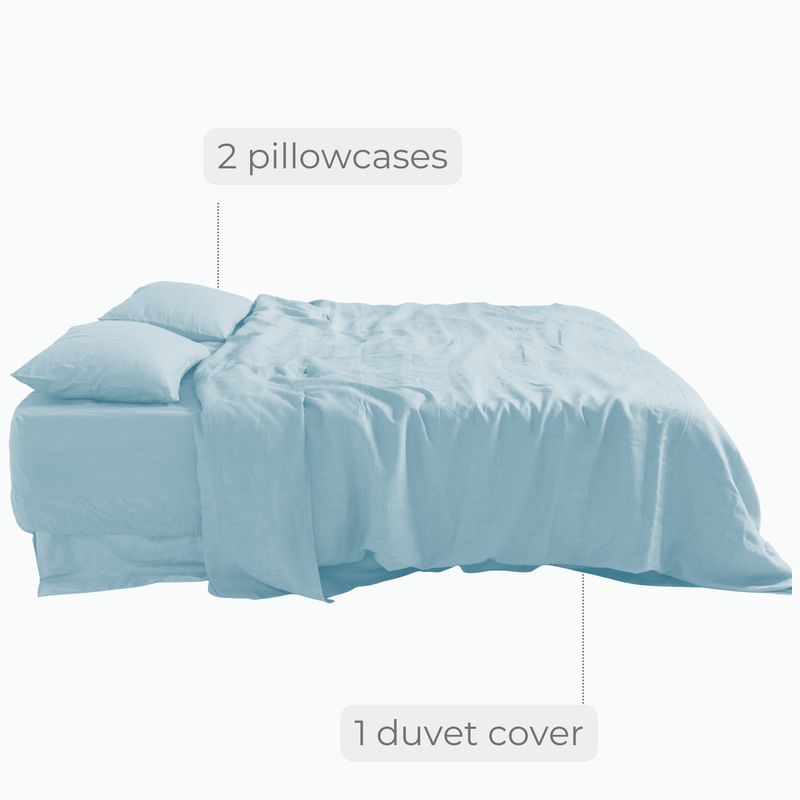 Coast Linen Duvet Cover Set (3 pcs)