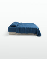 Indigo Linen Bedding Set (4 pcs)