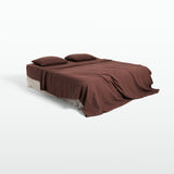 Wood Linen Bedding Set (4 pcs)