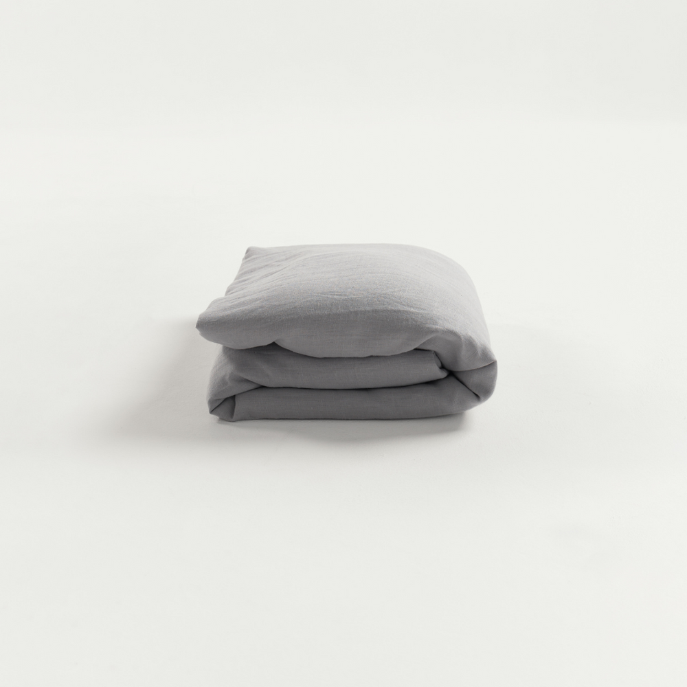 Fog Linen Duvet Cover