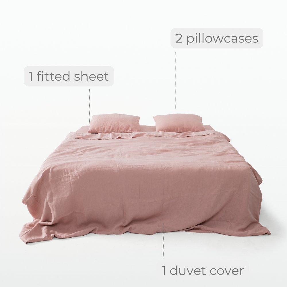 Fawn Linen Bedding Set (4 pcs)