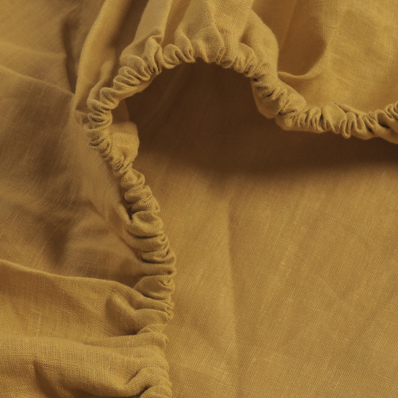 Honey Linen Fitted Sheet