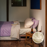 Ivory Organic Cotton Bedding Set (4 pcs)