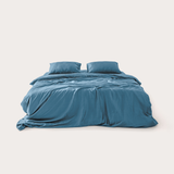 Midnight Eucalyptus Duvet Cover