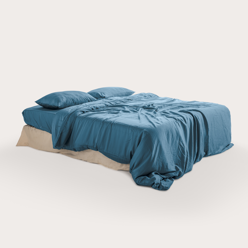 Midnight Eucalyptus Bedding Set (4 pcs)