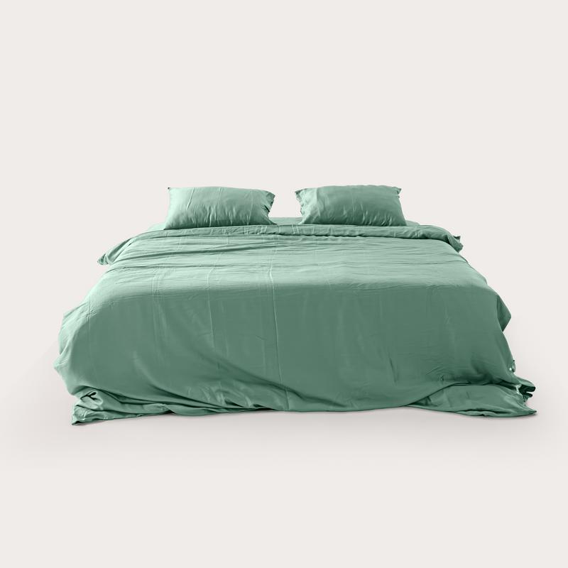 Mint Eucalyptus Duvet Cover Set (3 pcs)