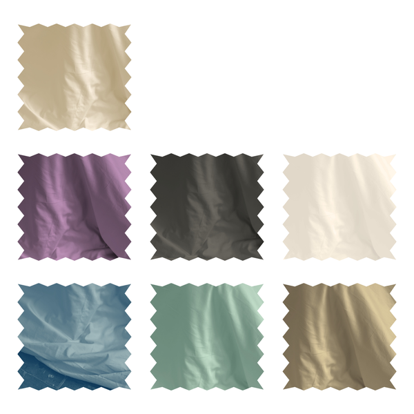 Organic Cotton Fabric Sample Swatches (1 Set)