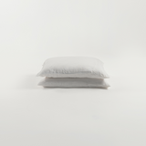 White Linen Pillowcases Set (2 pcs)