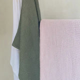 Waffle Linen Hand Towel Set - 2pcs (80x40cm)