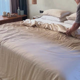 Cream Eucalyptus Duvet Cover