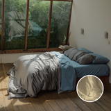 Sand Organic Cotton Duvet Cover