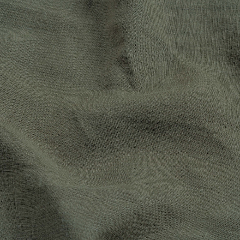 Cedar Green Linen Flat Sheet
