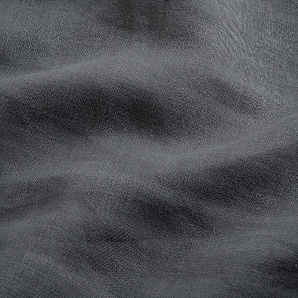 Charcoal Linen Flat Sheet