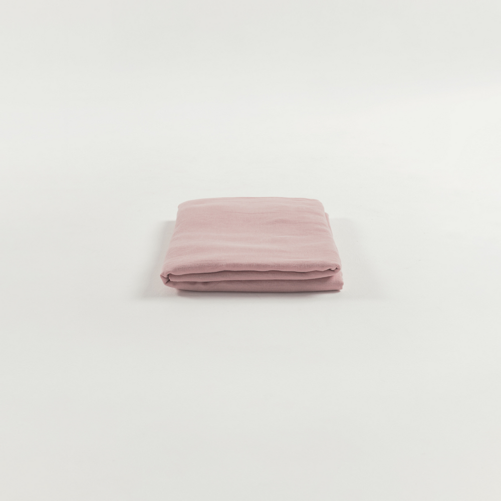 Fawn Linen Fitted Sheet