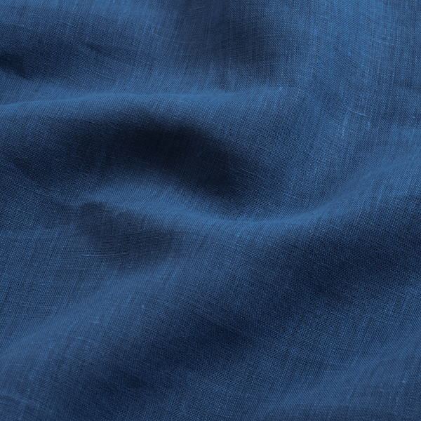 Indigo Linen Flat Sheet