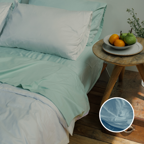 Sky Organic Cotton Flat Sheet