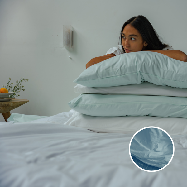 Sky Organic Cotton Pillowcases Set (2 pcs)