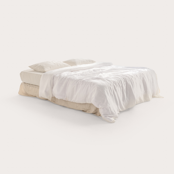 White Eucalyptus Bedding Set (4 pcs)