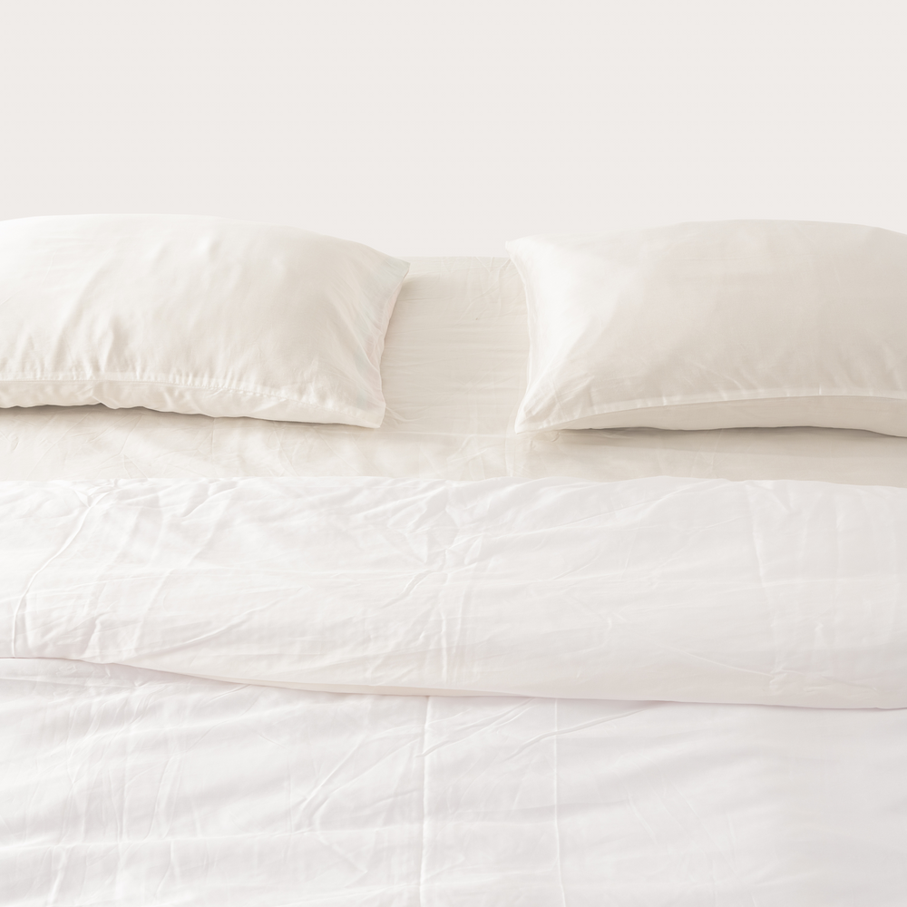 White Eucalyptus Pillowcases Set (2 pcs)
