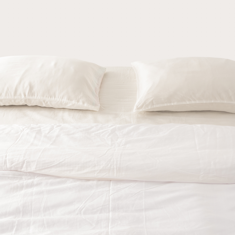 White Eucalyptus Pillowcases Set (2 pcs)