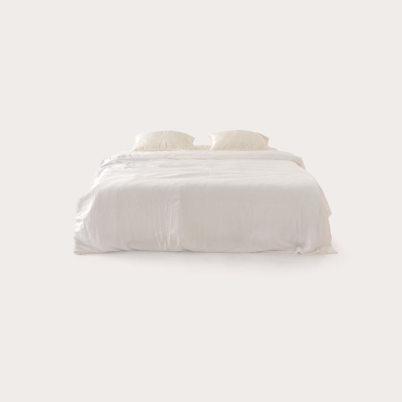 White Eucalyptus Duvet Cover