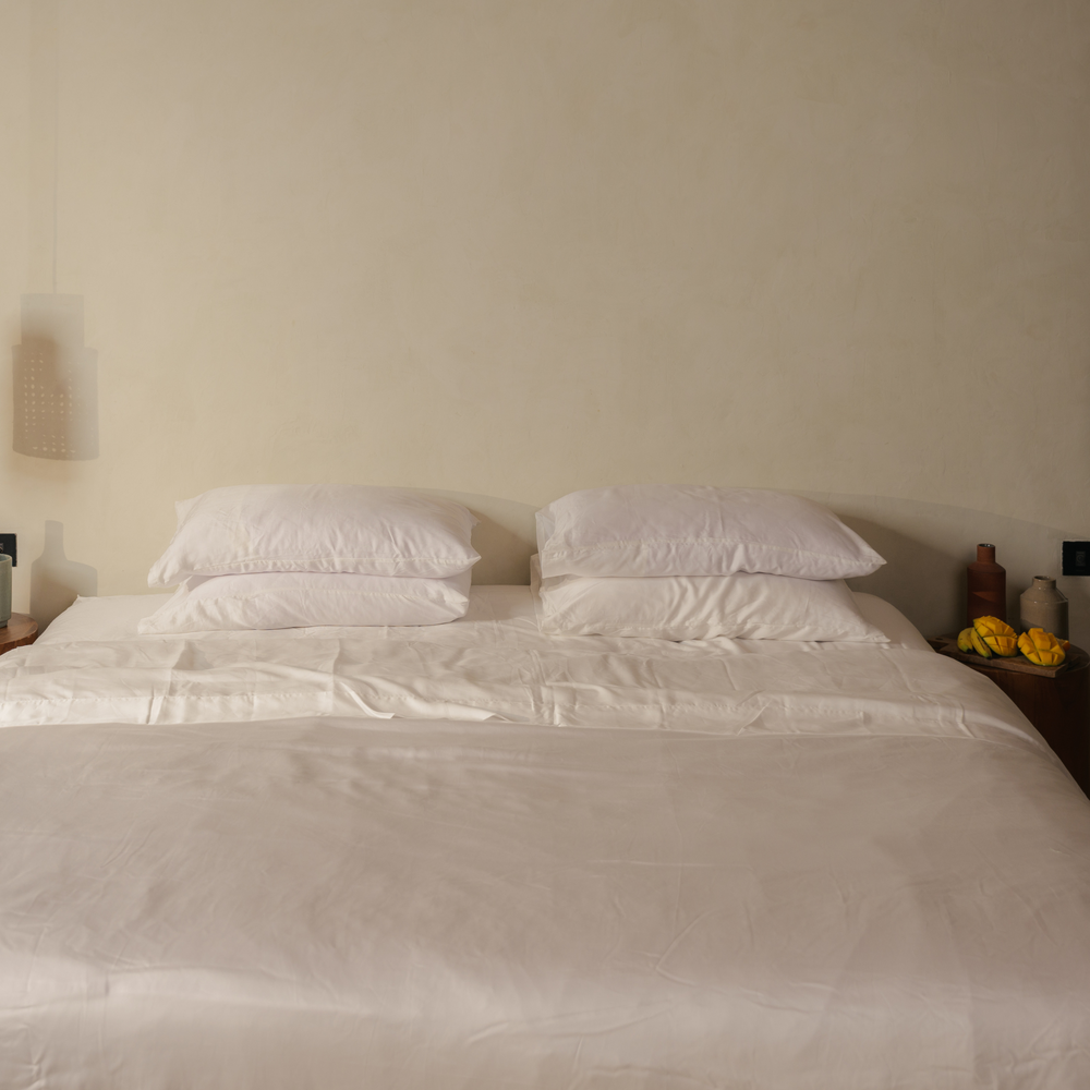 White Eucalyptus Duvet Cover Set (3 pcs)