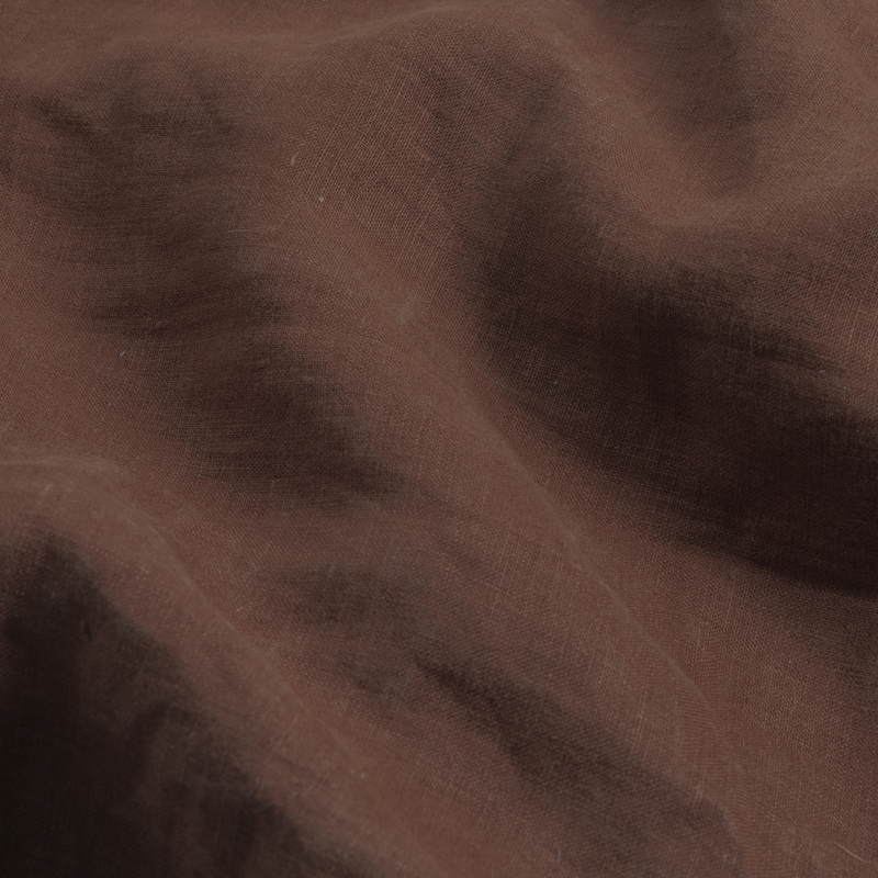 Wood Linen Flat Sheet