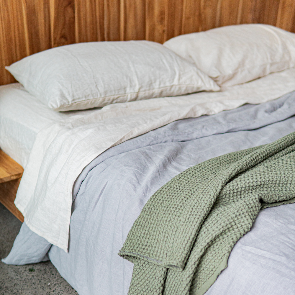 Rice Linen Flat Sheet