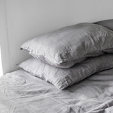 Charcoal Linen Pillowcases Set (2 pcs)