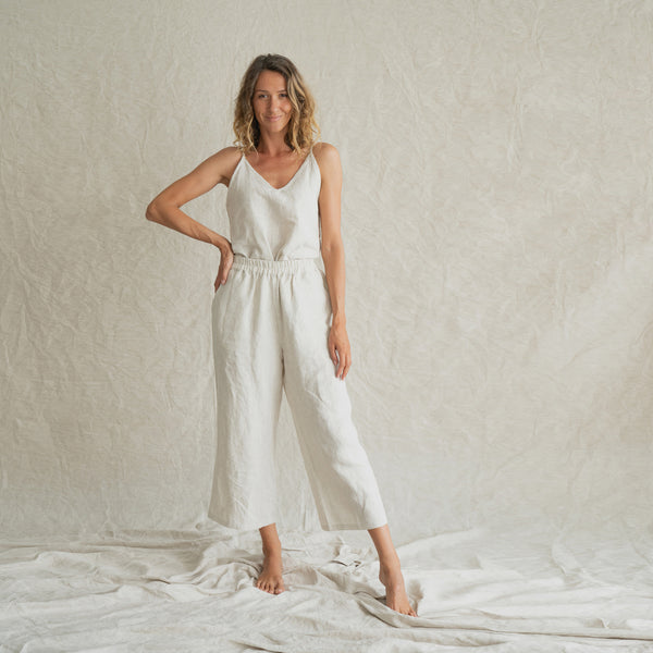 Flax - Stonewashed Linen Long Pants