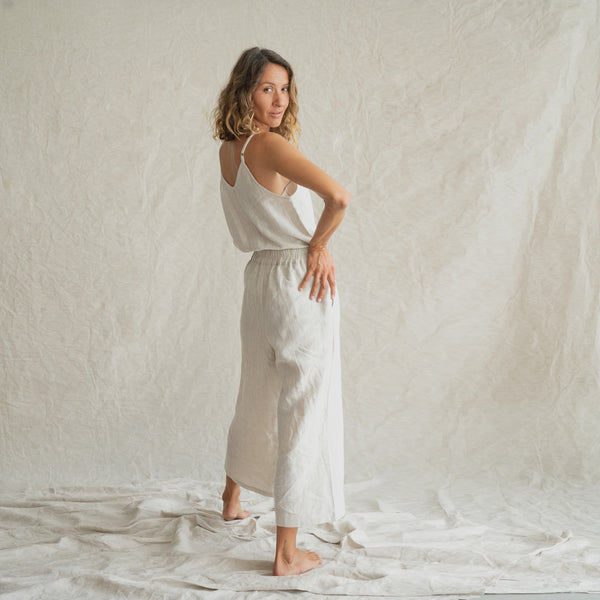 Flax - Stonewashed Linen Long Pants