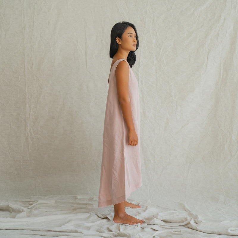 Fawn - Linen Slip Dress