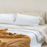 Stonewashed Flax Linen Pillowcase - Set of Two - The Katha
