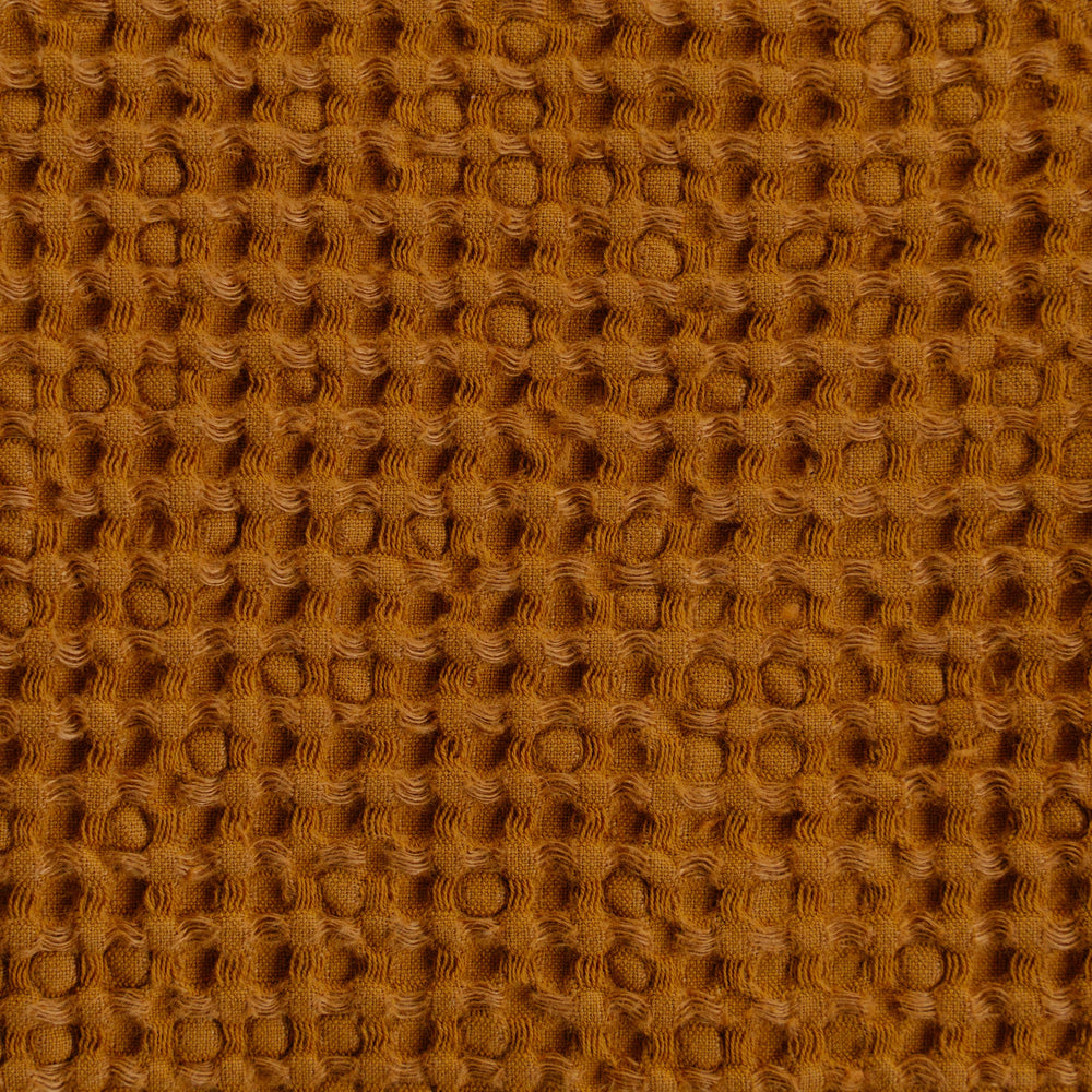 Sienna Linen Waffle Blanket