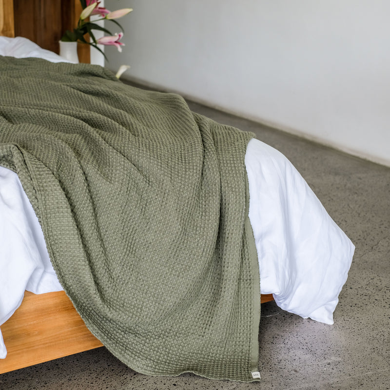 Quilt - Linen Waffle Blanket (Exclusive for Verishop)