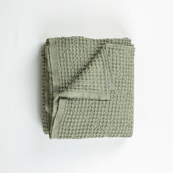 Quilt - Linen Waffle Blanket - The Katha, linen beddings, duvet cover, best linen beddings, european linen, french linen