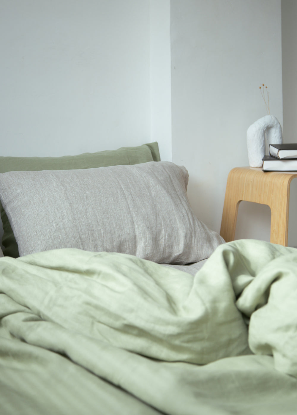 Sage Linen Flat Sheet
